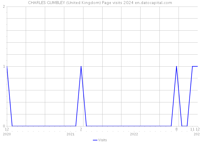 CHARLES GUMBLEY (United Kingdom) Page visits 2024 