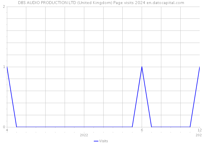 DBS AUDIO PRODUCTION LTD (United Kingdom) Page visits 2024 