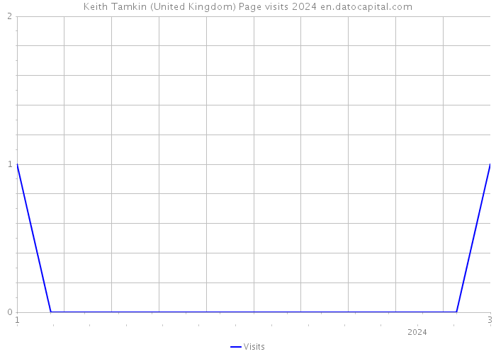 Keith Tamkin (United Kingdom) Page visits 2024 