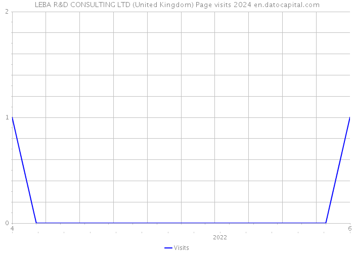 LEBA R&D CONSULTING LTD (United Kingdom) Page visits 2024 