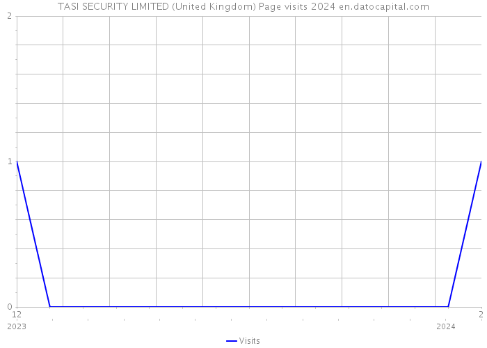 TASI SECURITY LIMITED (United Kingdom) Page visits 2024 