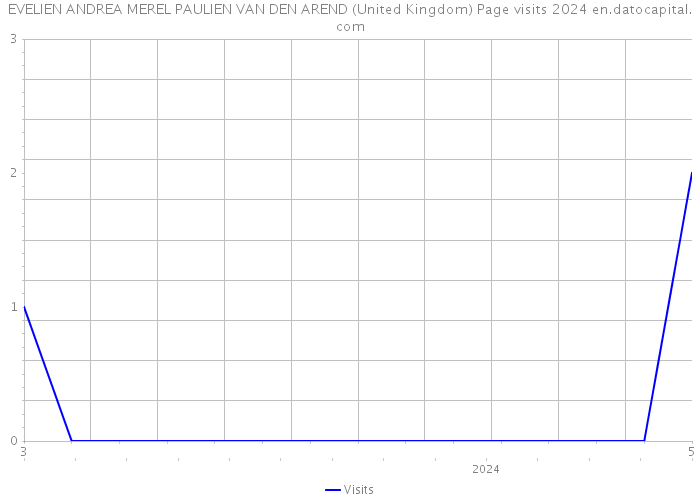 EVELIEN ANDREA MEREL PAULIEN VAN DEN AREND (United Kingdom) Page visits 2024 