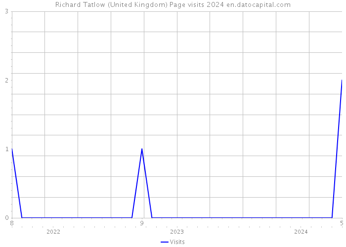 Richard Tatlow (United Kingdom) Page visits 2024 