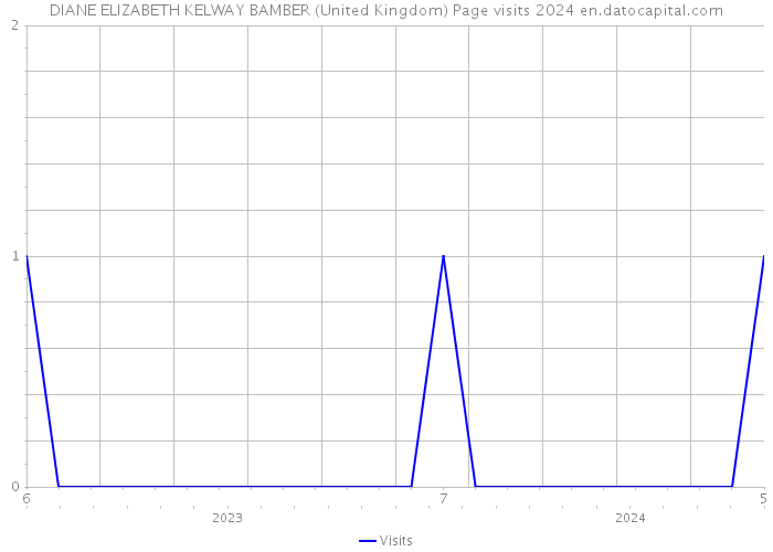 DIANE ELIZABETH KELWAY BAMBER (United Kingdom) Page visits 2024 