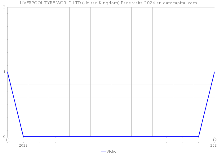 LIVERPOOL TYRE WORLD LTD (United Kingdom) Page visits 2024 