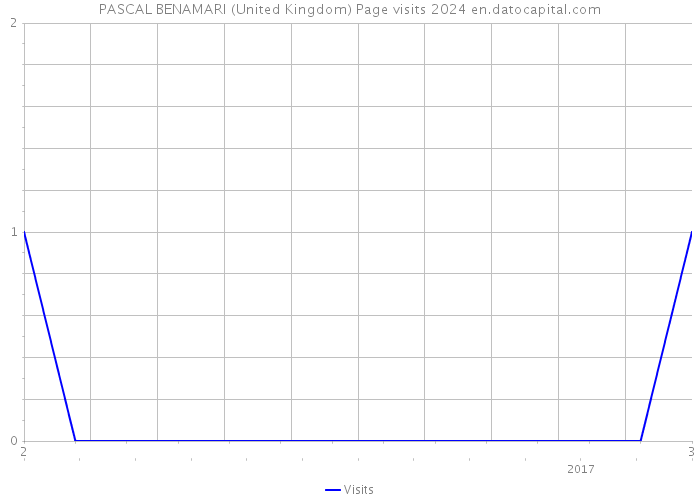 PASCAL BENAMARI (United Kingdom) Page visits 2024 