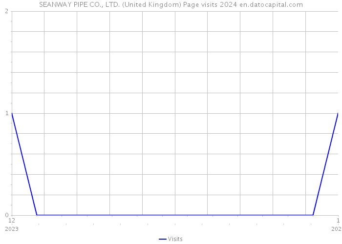 SEANWAY PIPE CO., LTD. (United Kingdom) Page visits 2024 