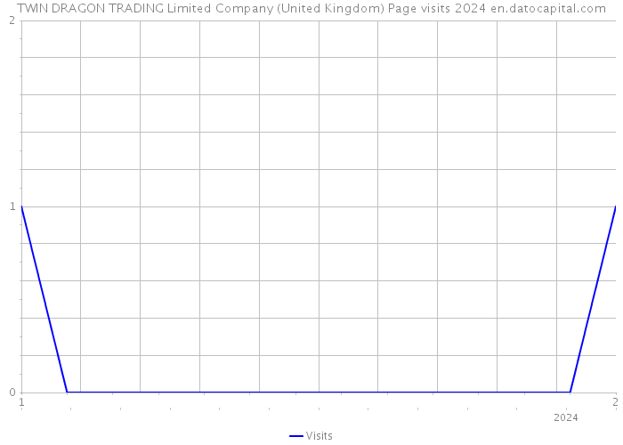 TWIN DRAGON TRADING Limited Company (United Kingdom) Page visits 2024 