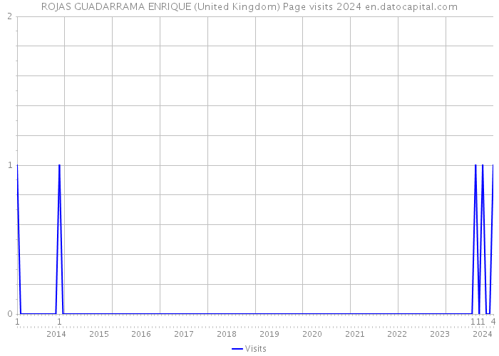 ROJAS GUADARRAMA ENRIQUE (United Kingdom) Page visits 2024 