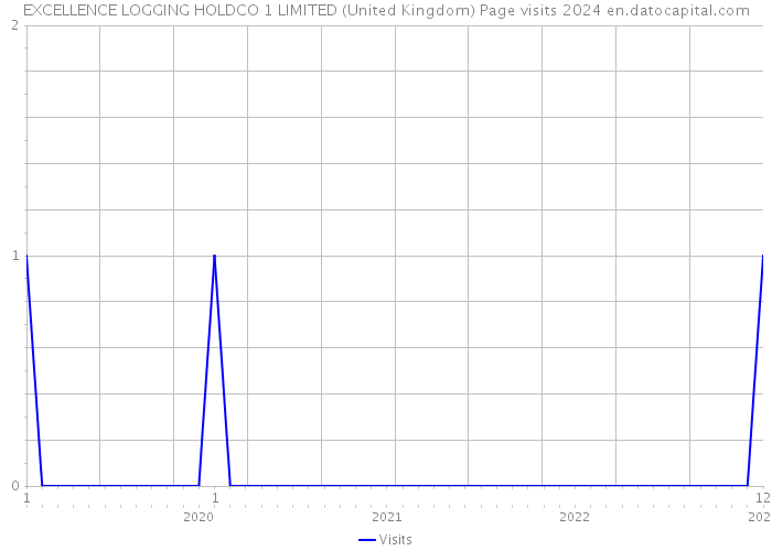 EXCELLENCE LOGGING HOLDCO 1 LIMITED (United Kingdom) Page visits 2024 