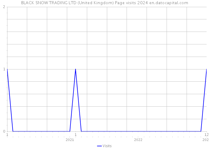 BLACK SNOW TRADING LTD (United Kingdom) Page visits 2024 