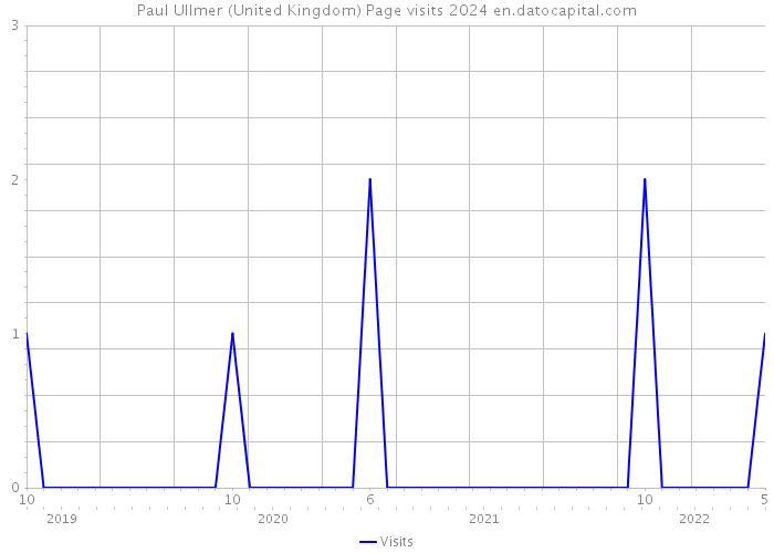 Paul Ullmer (United Kingdom) Page visits 2024 