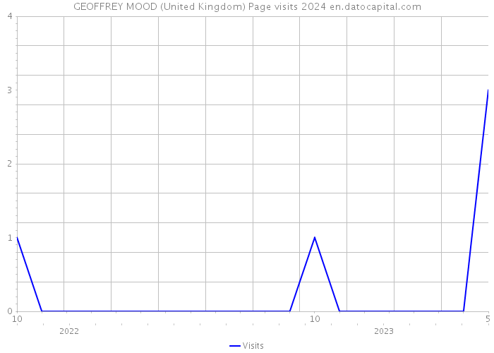GEOFFREY MOOD (United Kingdom) Page visits 2024 