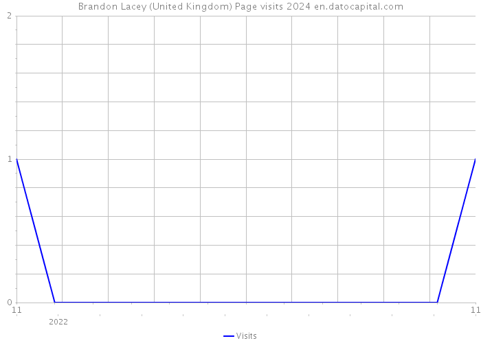 Brandon Lacey (United Kingdom) Page visits 2024 