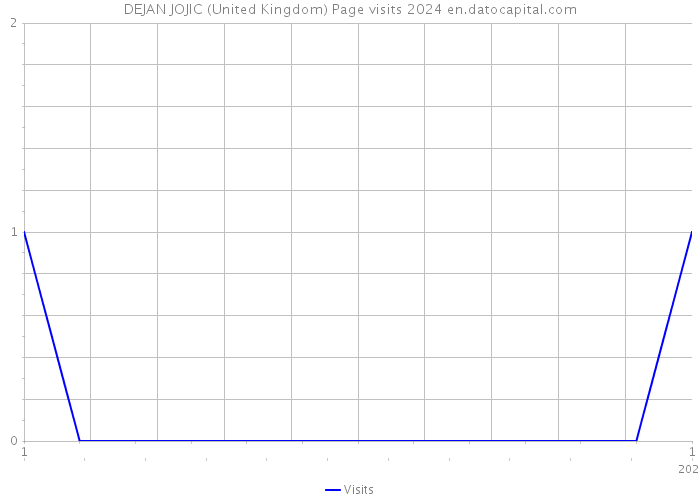 DEJAN JOJIC (United Kingdom) Page visits 2024 