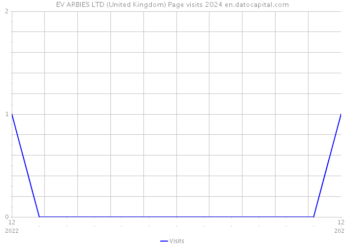 EV ARBIES LTD (United Kingdom) Page visits 2024 