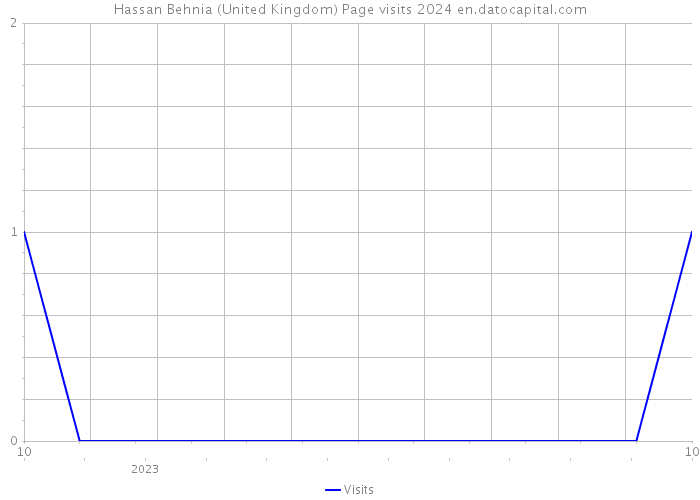 Hassan Behnia (United Kingdom) Page visits 2024 