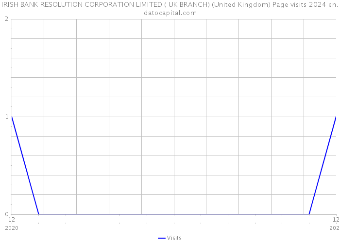 IRISH BANK RESOLUTION CORPORATION LIMITED ( UK BRANCH) (United Kingdom) Page visits 2024 