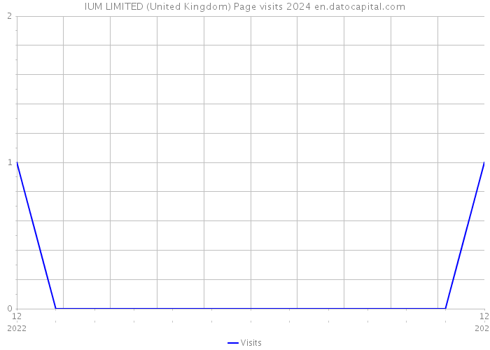 IUM LIMITED (United Kingdom) Page visits 2024 