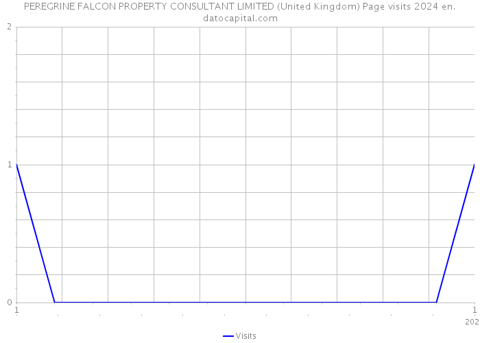 PEREGRINE FALCON PROPERTY CONSULTANT LIMITED (United Kingdom) Page visits 2024 