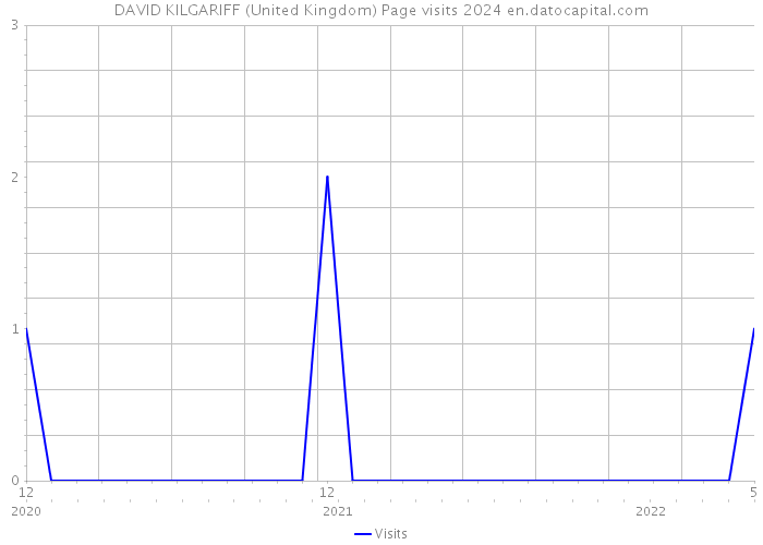 DAVID KILGARIFF (United Kingdom) Page visits 2024 