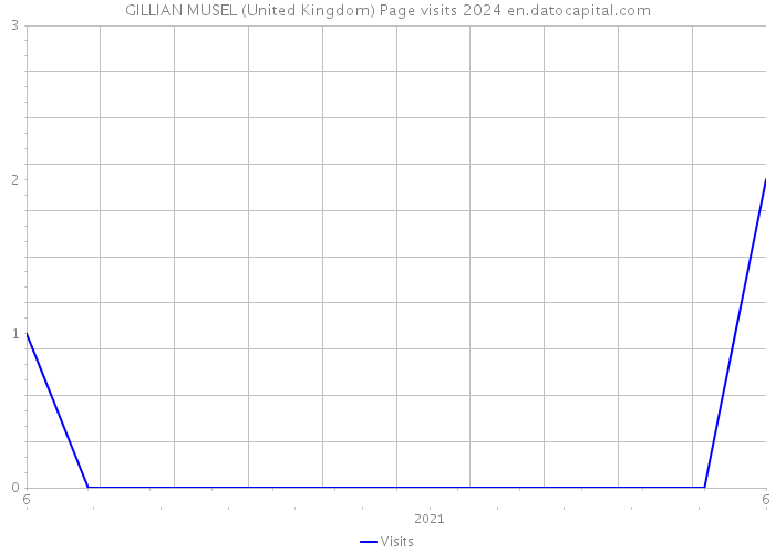 GILLIAN MUSEL (United Kingdom) Page visits 2024 