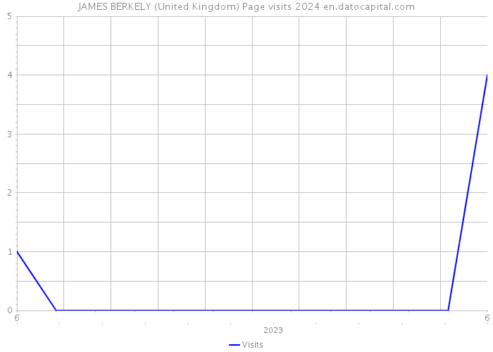 JAMES BERKELY (United Kingdom) Page visits 2024 