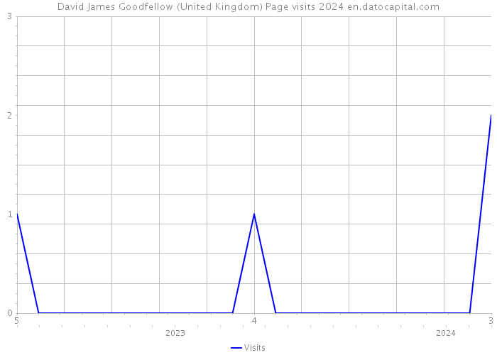 David James Goodfellow (United Kingdom) Page visits 2024 
