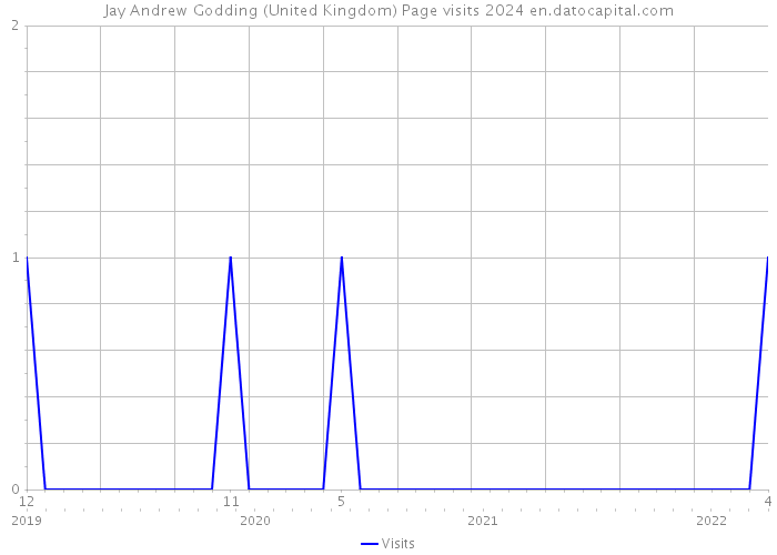 Jay Andrew Godding (United Kingdom) Page visits 2024 