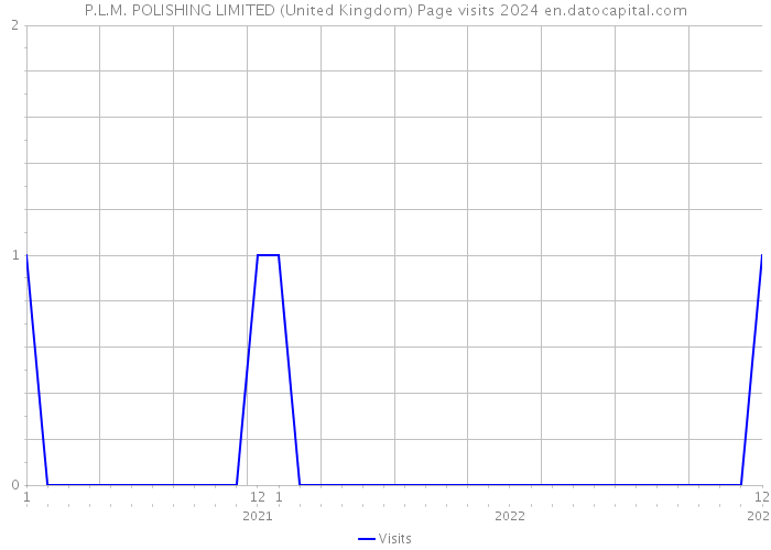 P.L.M. POLISHING LIMITED (United Kingdom) Page visits 2024 