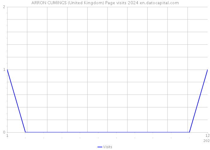 ARRON CUMINGS (United Kingdom) Page visits 2024 