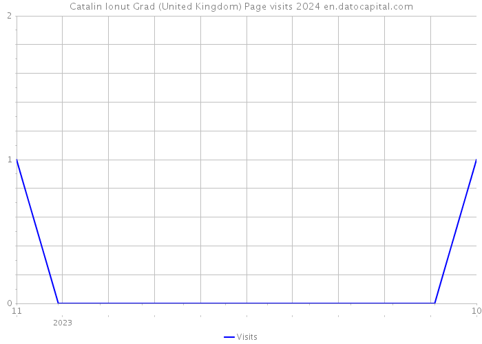 Catalin Ionut Grad (United Kingdom) Page visits 2024 