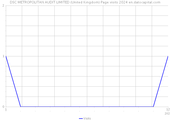 DSC METROPOLITAN AUDIT LIMITED (United Kingdom) Page visits 2024 