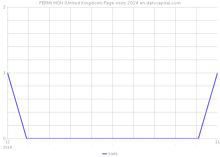 FERMI HON (United Kingdom) Page visits 2024 
