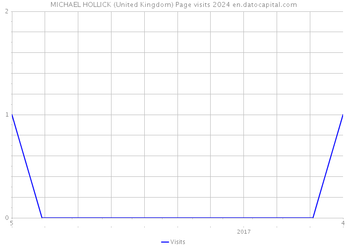 MICHAEL HOLLICK (United Kingdom) Page visits 2024 