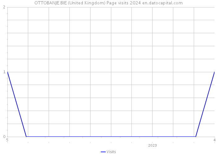OTTOBANJE BIE (United Kingdom) Page visits 2024 