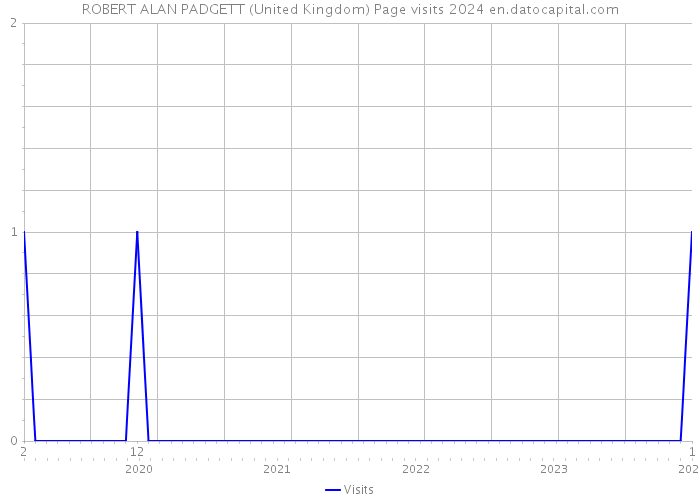 ROBERT ALAN PADGETT (United Kingdom) Page visits 2024 