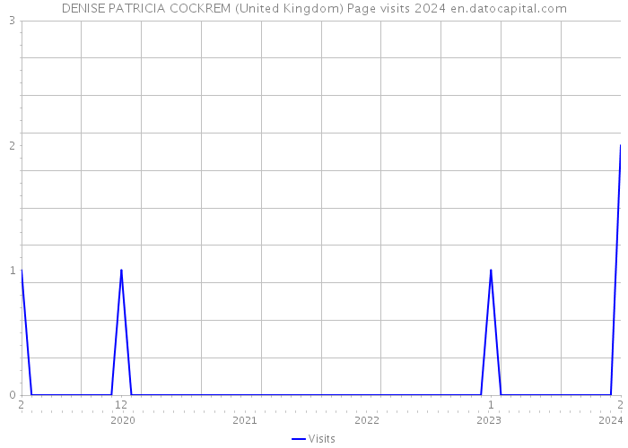 DENISE PATRICIA COCKREM (United Kingdom) Page visits 2024 
