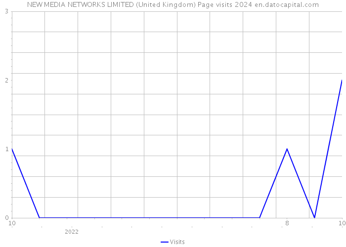 NEW MEDIA NETWORKS LIMITED (United Kingdom) Page visits 2024 
