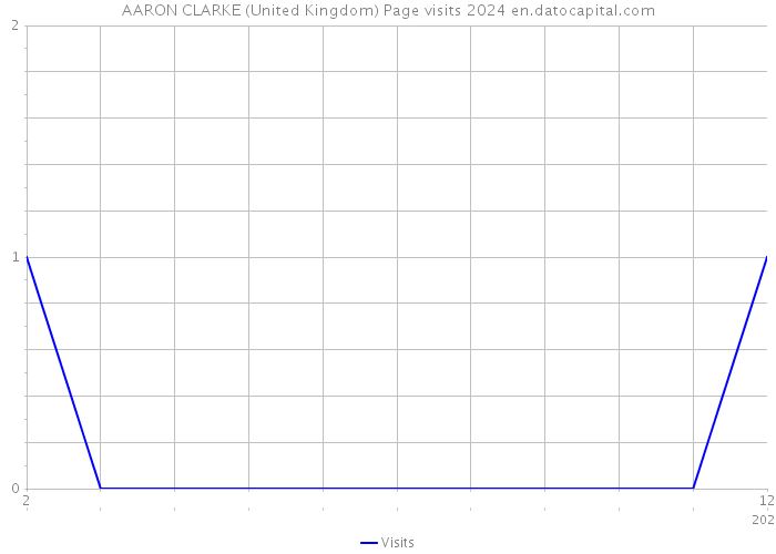 AARON CLARKE (United Kingdom) Page visits 2024 