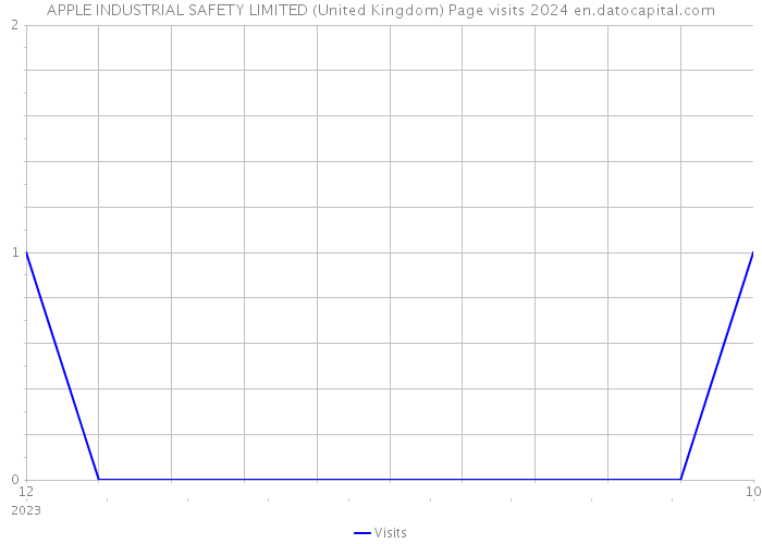 APPLE INDUSTRIAL SAFETY LIMITED (United Kingdom) Page visits 2024 