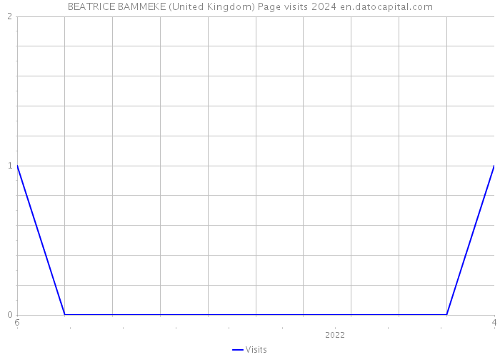 BEATRICE BAMMEKE (United Kingdom) Page visits 2024 