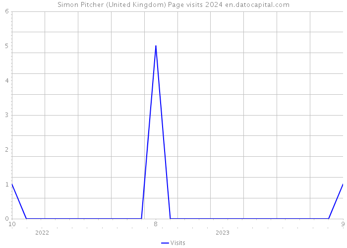 Simon Pitcher (United Kingdom) Page visits 2024 