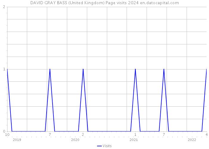 DAVID GRAY BASS (United Kingdom) Page visits 2024 