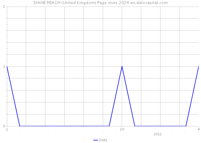 DIANE REACH (United Kingdom) Page visits 2024 