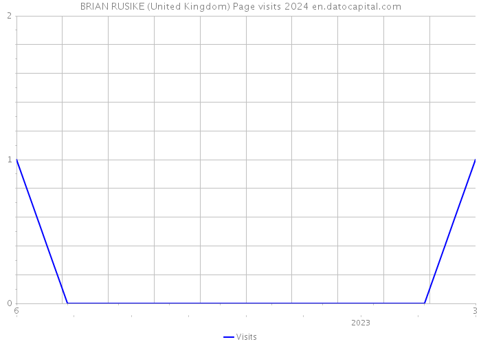 BRIAN RUSIKE (United Kingdom) Page visits 2024 