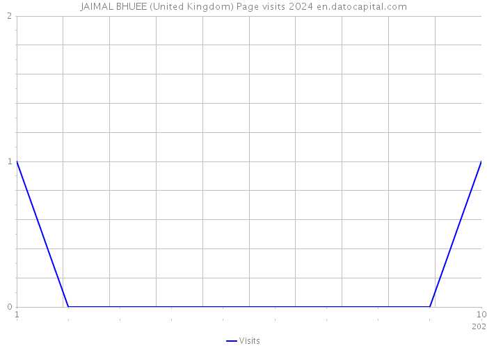 JAIMAL BHUEE (United Kingdom) Page visits 2024 