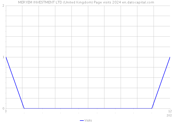 MERYEM INVESTMENT LTD (United Kingdom) Page visits 2024 