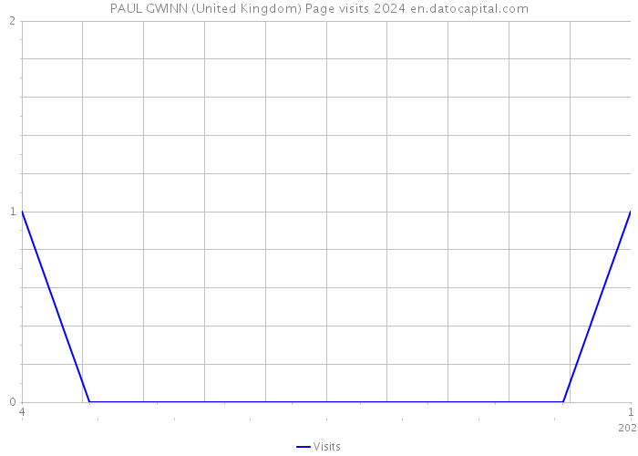 PAUL GWINN (United Kingdom) Page visits 2024 