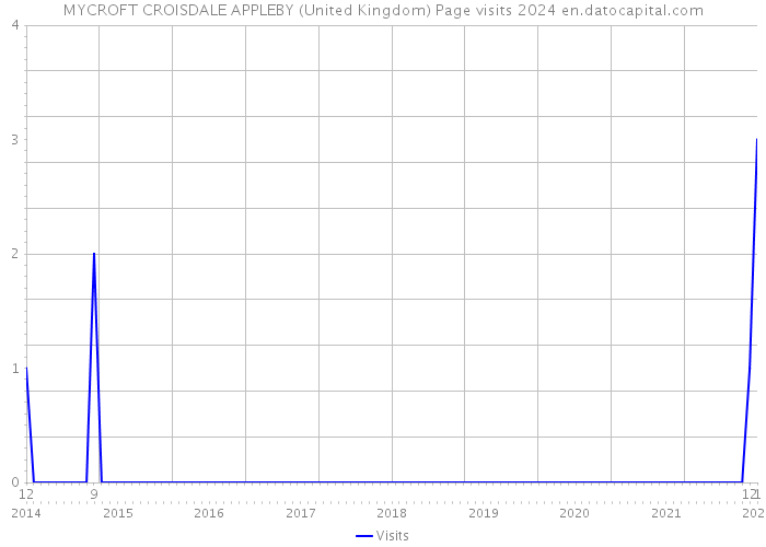 MYCROFT CROISDALE APPLEBY (United Kingdom) Page visits 2024 